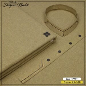 Designer Khaddi [Ban+Pati] KK-520