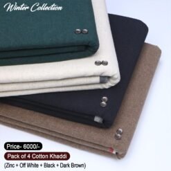 Pack Of 4 Cotton Khaddi KK-111