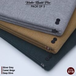 Pack Of 3 (Suits) Cotton Khaddi Pack-819