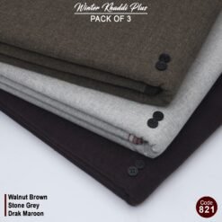 Pack Of 3 (Suits) Cotton Khaddi Pack-821
